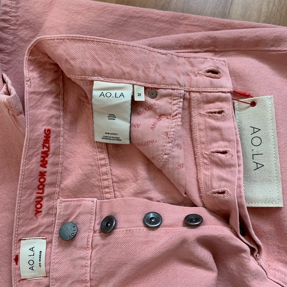 A O. LA High Rise Girlfriend Slim Jeans - Picture 3 of 10